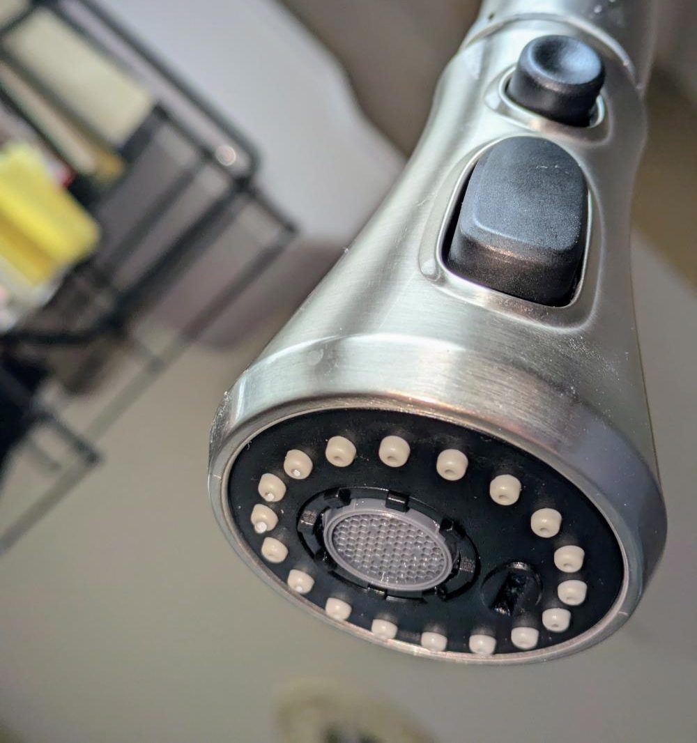 Install a Higher Flow-Rate Kitchen Sink Sprayer Head
